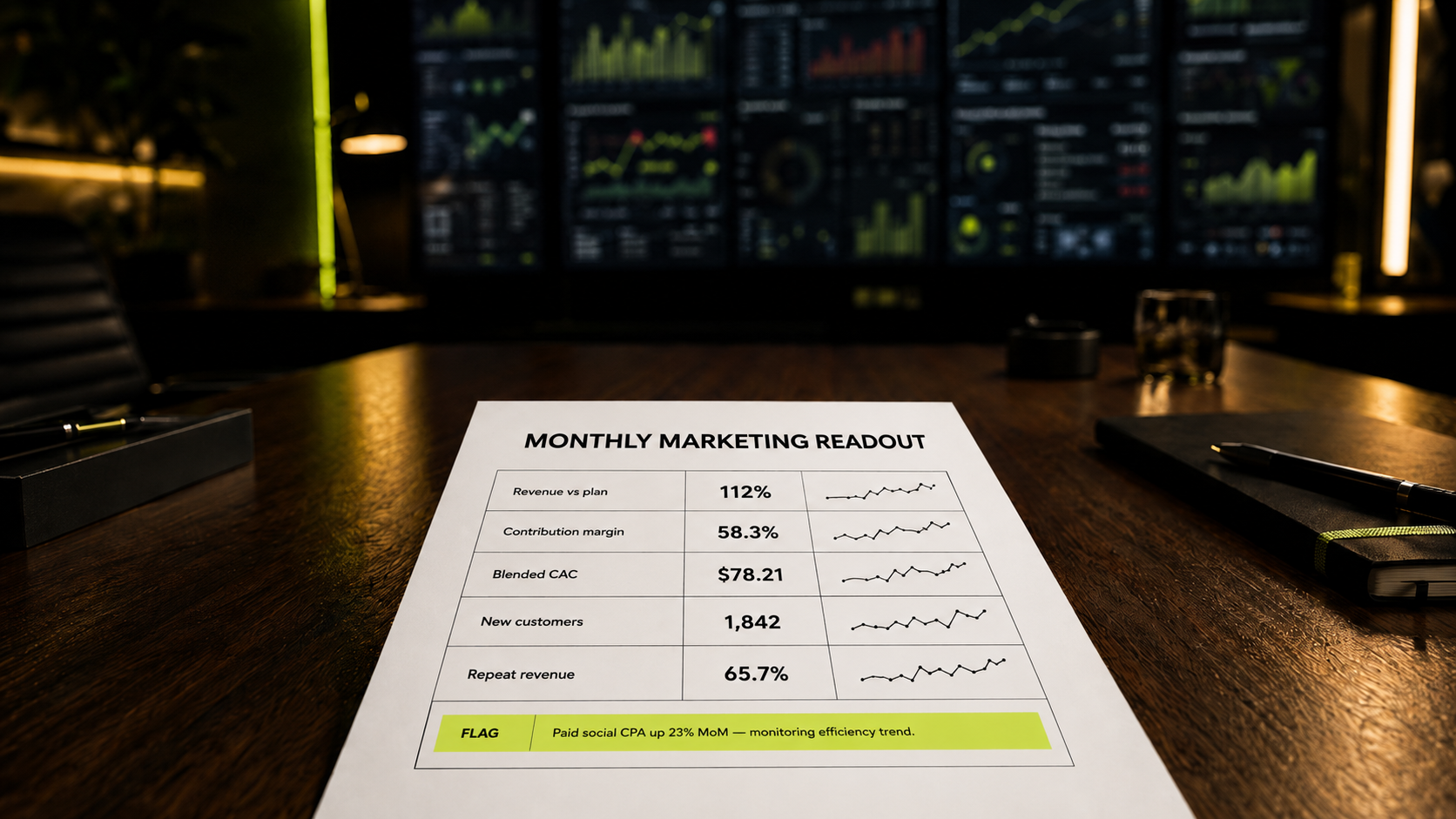 The 5 numbers your CEO should see in the monthly marketing report (and the 15 they shouldn't)